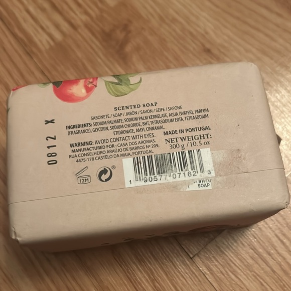 Casa Dos Aromas Apple Orchard scented Triple milled bar soap - Picture 2 of 2